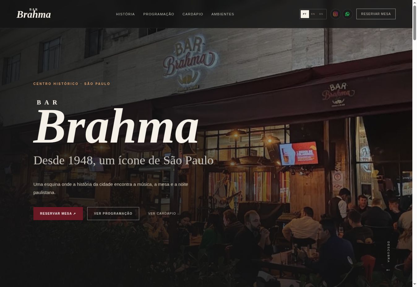 Bar Brahma — Demonstration project
