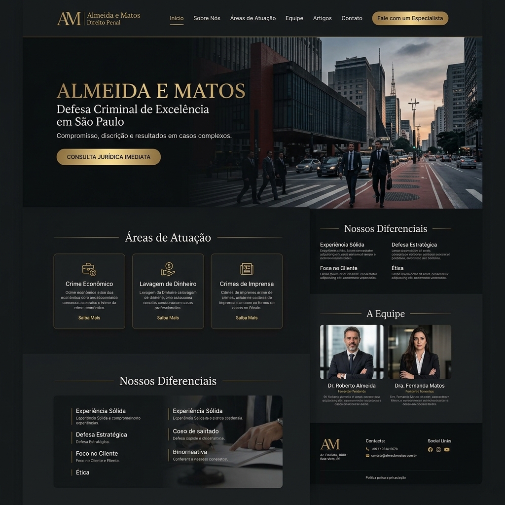 Escritório de Advocacia — Demonstration project