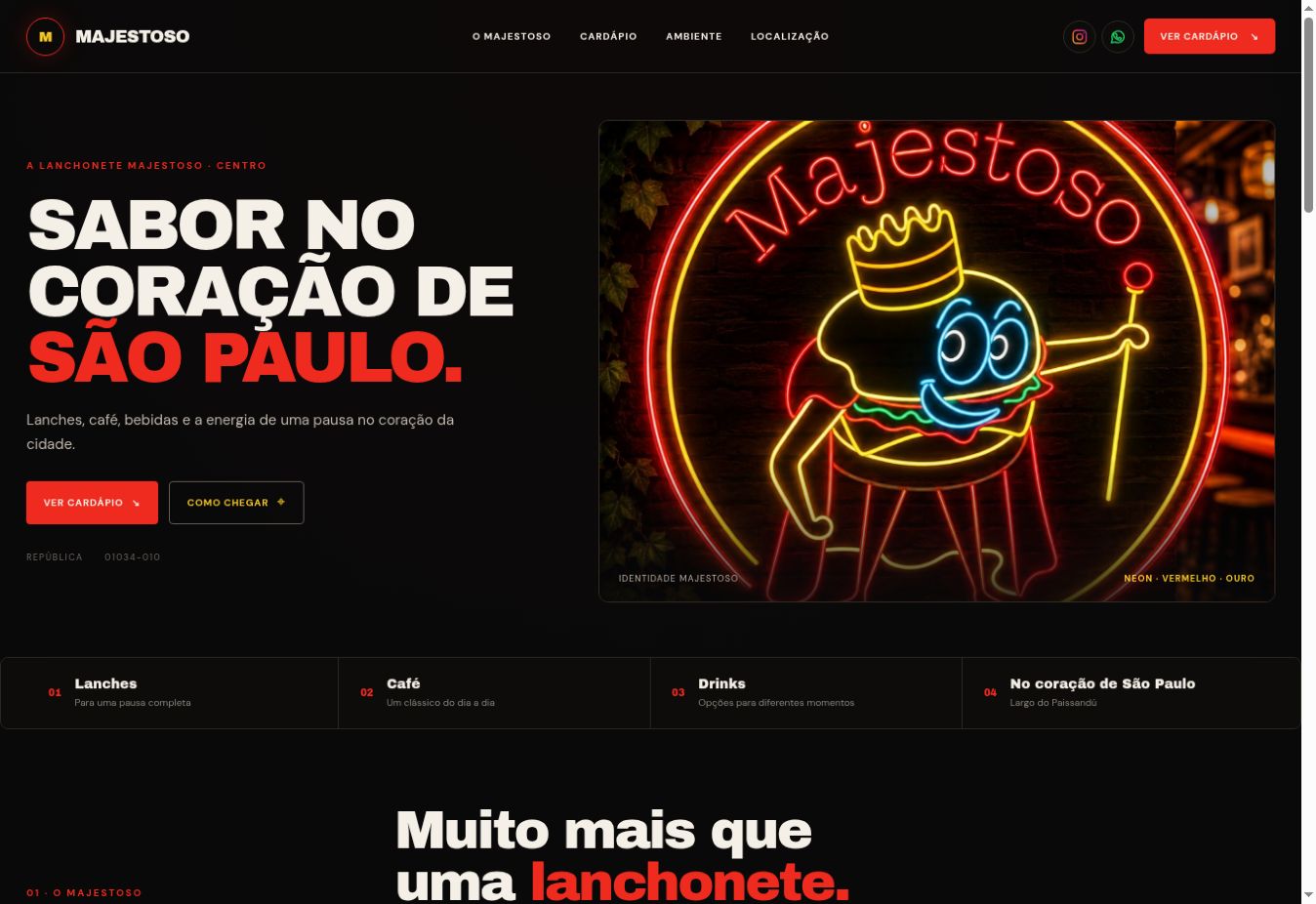 Majestoso — Demonstration project